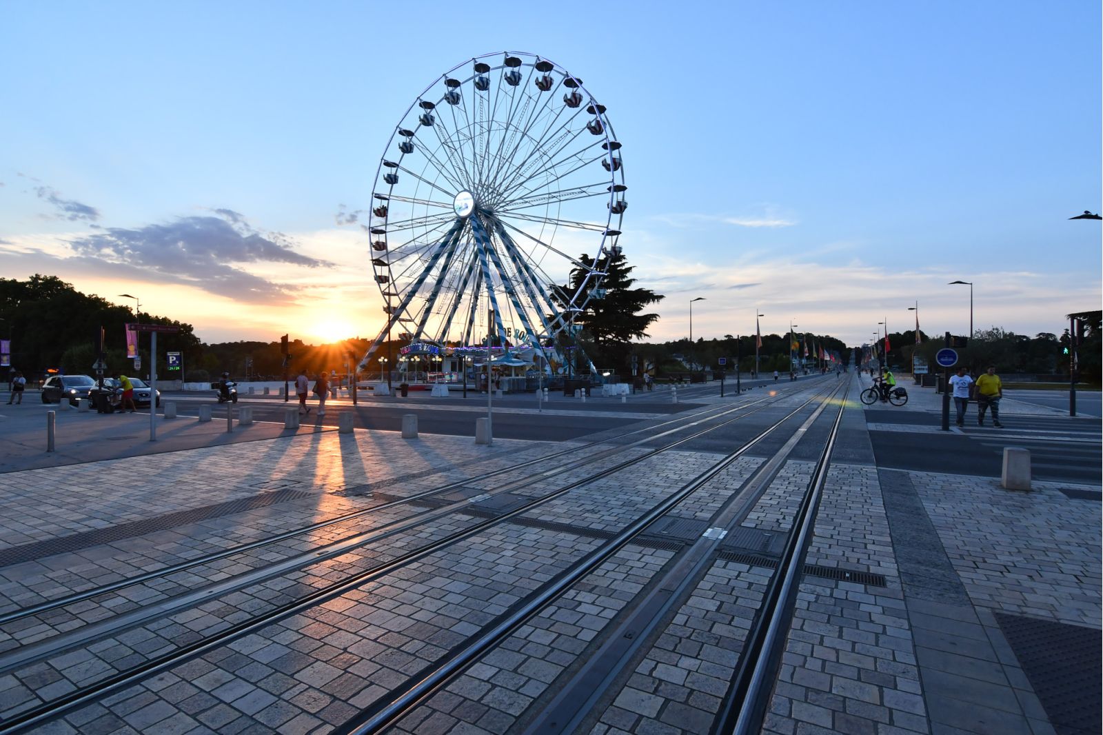L'été à Tours dans le Val de Loire