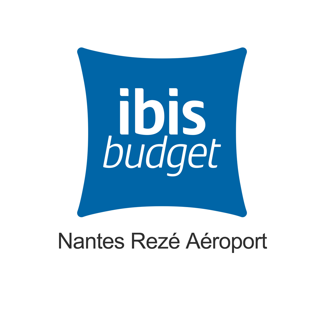 Logo hotel ibis budget Nantes Reze Aeroport